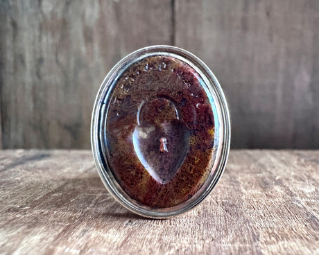 heart padlock fob  seal - j’ai la cle - antique fob wax seal