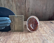 heart padlock fob  seal - j’ai la cle - antique fob wax seal