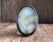 dove on a heart fob L’AMOUR wax seal fob - antique wax seal