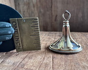 dove on a heart fob L’AMOUR wax seal fob - antique wax seal