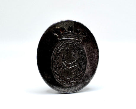 bow and arrow antique wax seal - antique desk wax seal