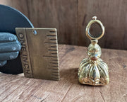 antique heart fob wax seal - GIVING AND FORGIVING