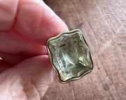 antique heart fob wax seal - GIVING AND FORGIVING