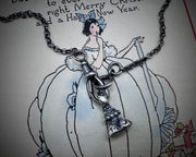 tiny friend ship fob pendant - wax seal jewelry