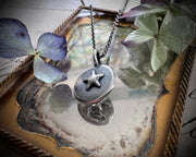 moon and star pendant