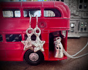 star earrings - rustic celestial jewelry