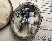 Frozen Charlotte pendant - Goody Charlotte - doll necklace charm