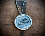 OMNIA MIGRANT - everything changes - wax seal jewelry