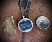 OMNIA MIGRANT - everything changes - wax seal jewelry