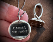 OMNIA MIGRANT - everything changes - wax seal jewelry