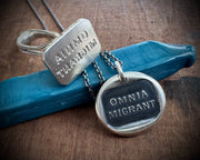 OMNIA MIGRANT - everything changes - wax seal jewelry