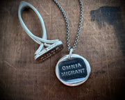 OMNIA MIGRANT - everything changes - wax seal jewelry