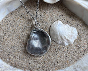 oyster shell pendant