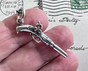 flintlock pistol pendant