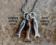 fish charm metals