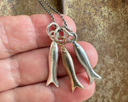 little fish necklace