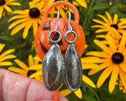 pumpkin earrings