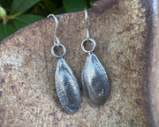 pumpkin seed earrings