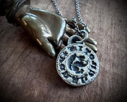 squirrel intaglio wax seal pendant - I CRAKE NOTIS - medieval wax seal jewelry