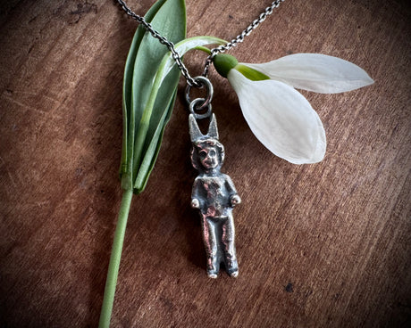 Frozen Charlotte - bunny Charlotte - doll jewelry