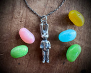 Frozen Charlotte - bunny head Charlotte - doll jewelry