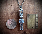Frozen Charlotte - bunny head Charlotte - doll jewelry