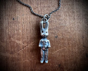 Frozen Charlotte - bunny head Charlotte - doll jewelry