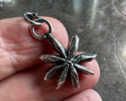 star anise necklace pendant - spicy jewelry