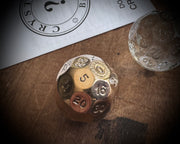 fortune telling dice  - bronze Do You Know ball - divination party game