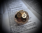 fortune telling dice  - bronze Do You Know ball - divination party game