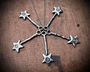magical star wishing wand pendant