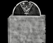 gravestone of Capt. William Halls