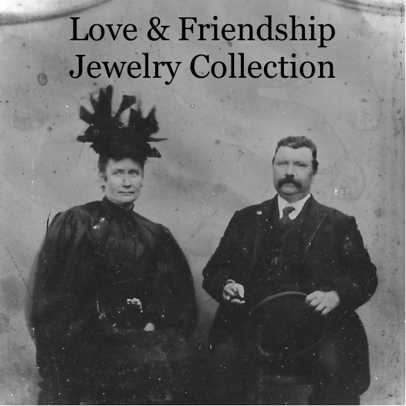 love and friendship wax seal jewelry