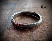 rustic sand cast ring
