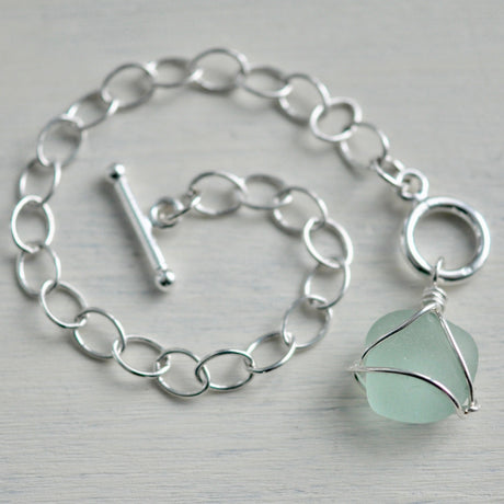 sea glass bracelets