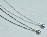 necklace chain - sterling silver cable chain - 16", 18", 20" or 24"
