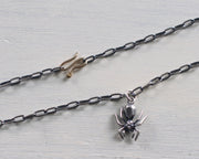 necklace chain - long link chain with snake hook clasp