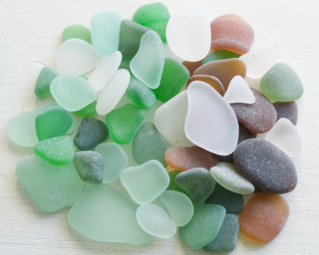 sea glass for the home