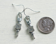 pocket watch earrings