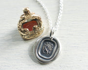 YOUR'S &c wax seal jewelry
