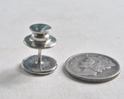 compass rose tie tack pin - wax seal men's accessory