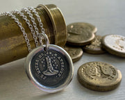 CHEVREFEULLE wax seal jewelry