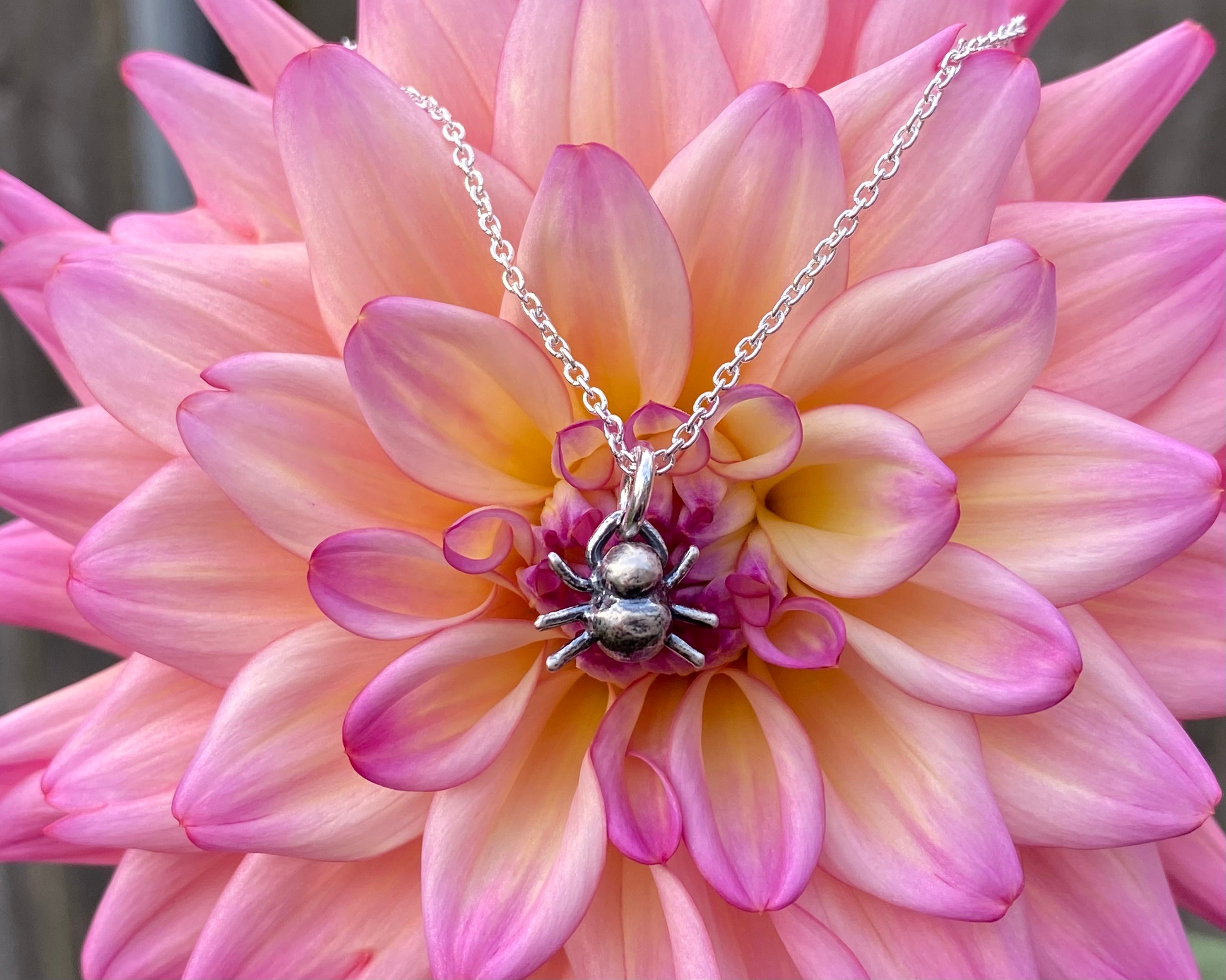 spider plant necklace itsy bitsy spider necklace pendant