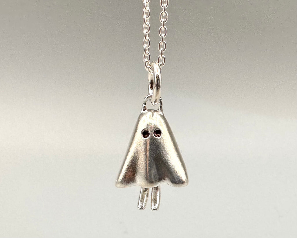 dancing ghost necklace