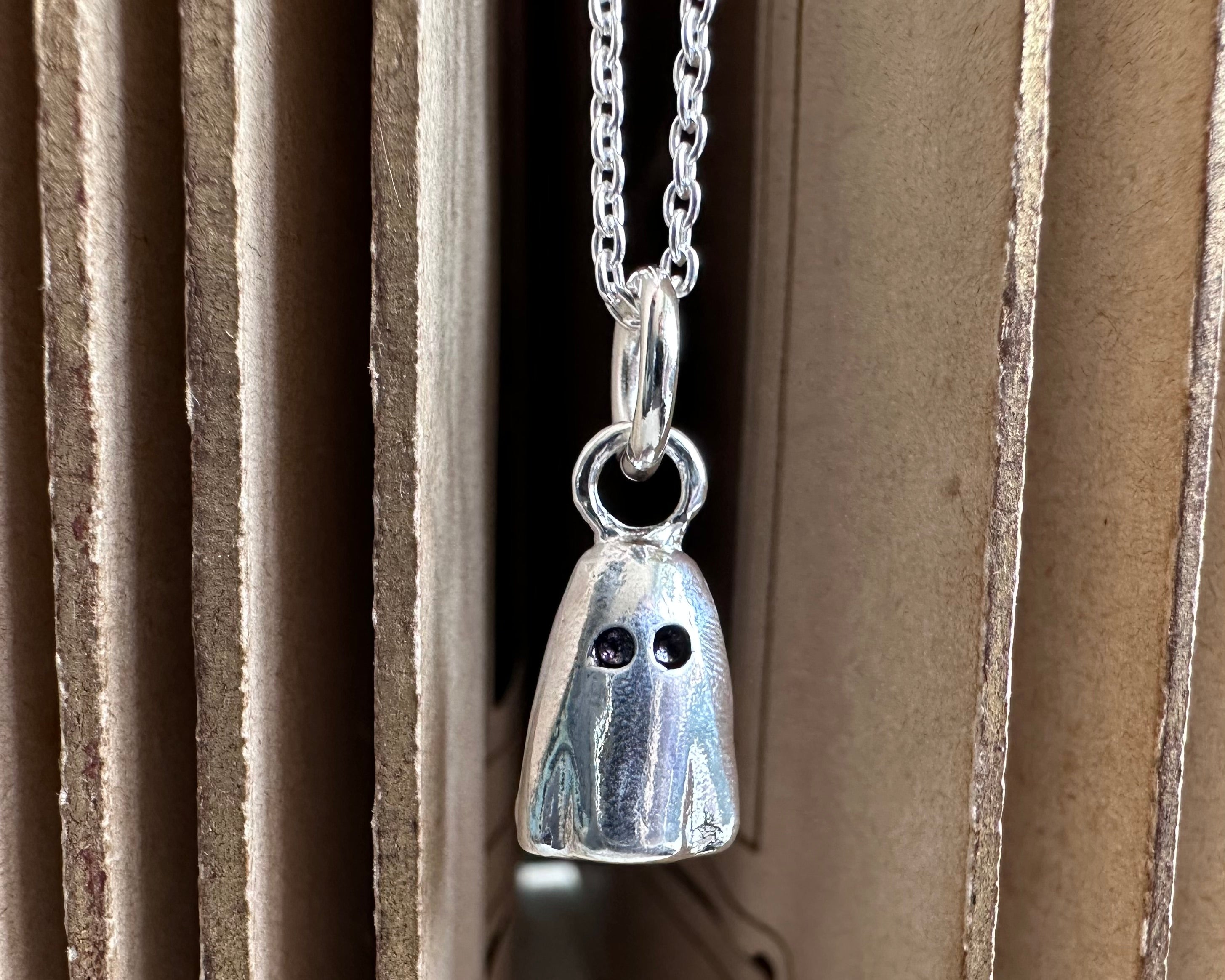 Ghostly Charm Necklace - Halloween Charm Necklace - Witch Jewelry – Lenora  Dame