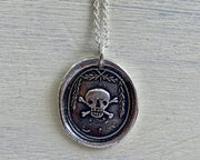 skull wax seal jewelry