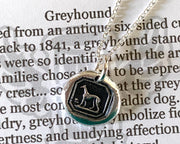 greyhound necklace