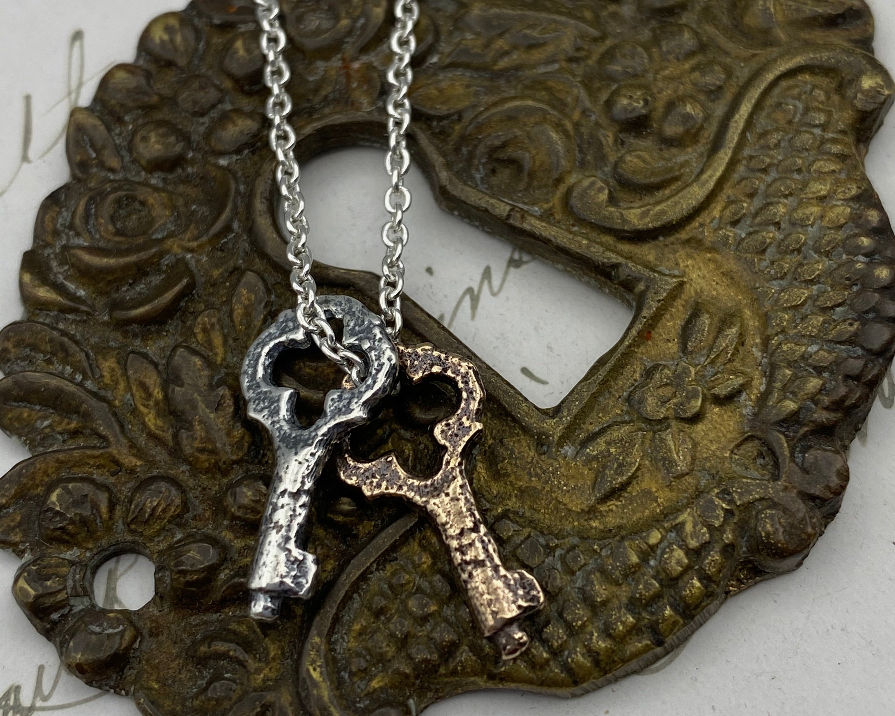 Locke & Key: Sterling Silver Ghost Key Pendant!
