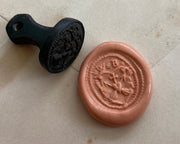 post medieval heart wax seal