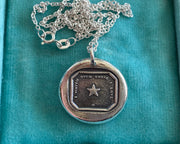 star wax seal necklace